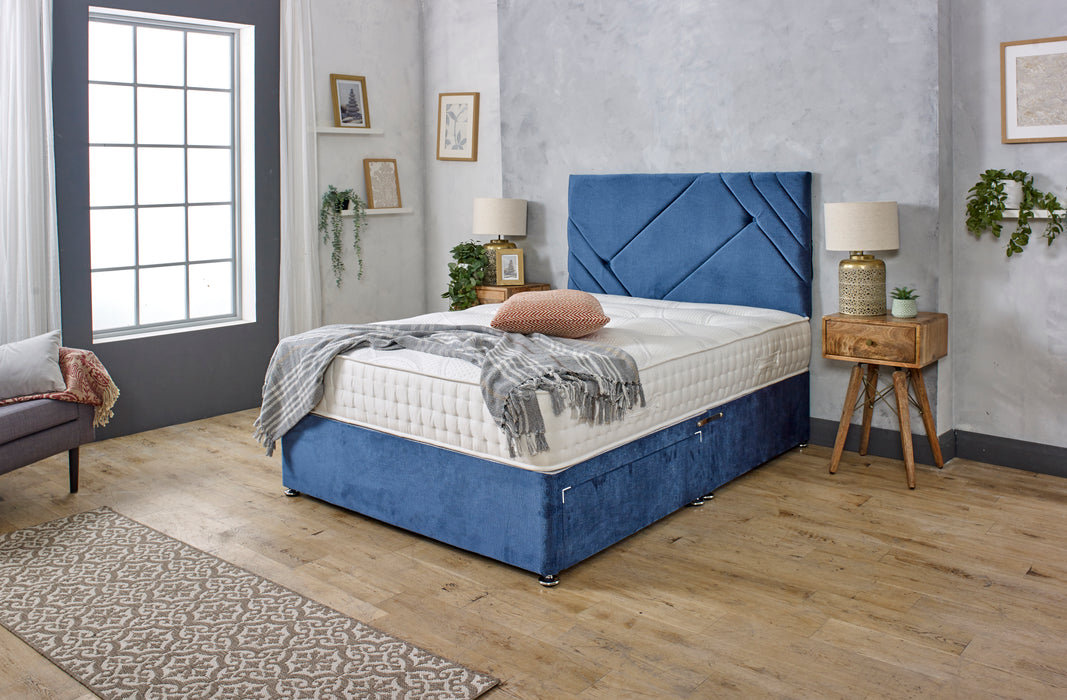 CAROLINE DIVAN BED WITH MATTRESS & HEADBOARD OPTIONS