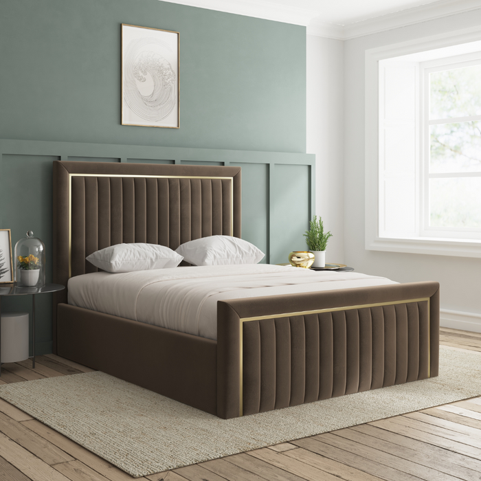 Lilian Upholstered Bed Frame With Storage Options