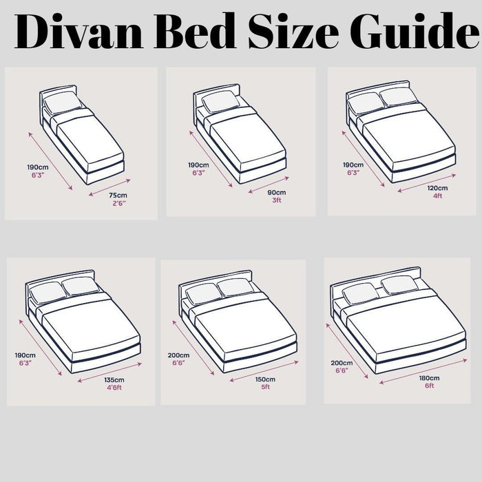 Platform Top Divan base Only - Cuddly Beds