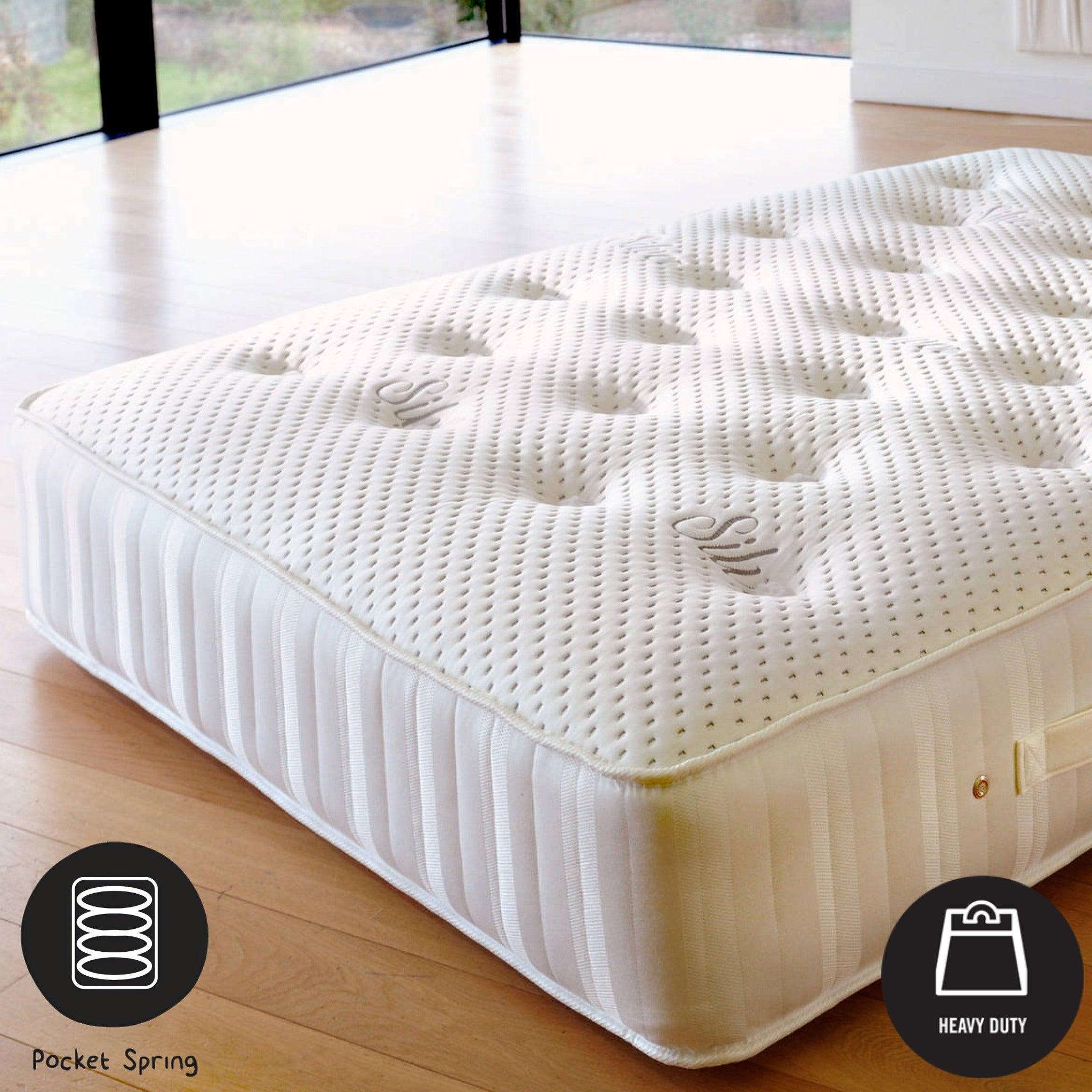 Charles Heavy Duty 4000 Pocket Sprung Mattress — Cuddly Beds