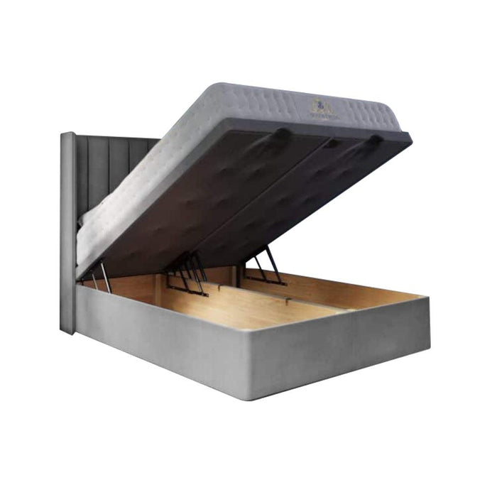 Charles Heavy Duty 4000 Pocket Sprung Ottoman Divan Bed Set with Dior ...